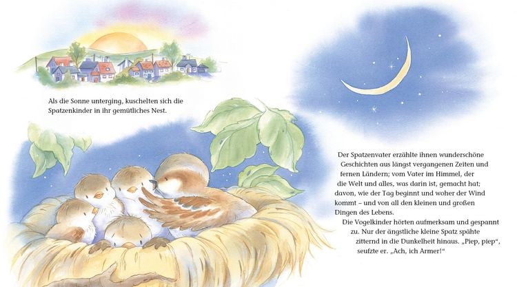 Produktbild: Der &auml;ngstliche kleine Spatz