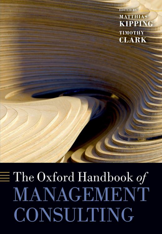 Produktbild: The Oxford Handbook of Management Consulting