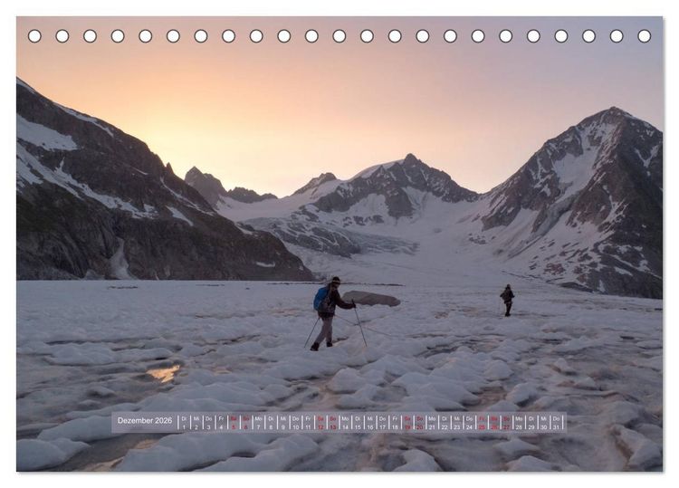 Produktbild: H&ouml;hepunkte unserer Alpen - Bergweh &reg; (Tischkalender 2026 DIN A5 quer), CALVENDO Monatskalender