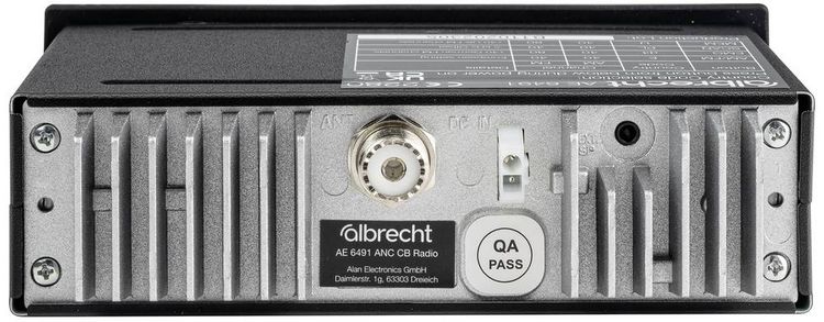 Produktbild: Albrecht AE 6491 ANC 12648.02 CB-Funkger&auml;t
