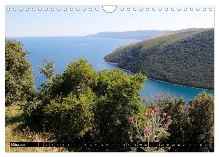 Produktbild: Kroatische Adria - Von Opatija bis Krk (Wandkalender 2026 DIN A4 quer), CALVENDO Monatskalender