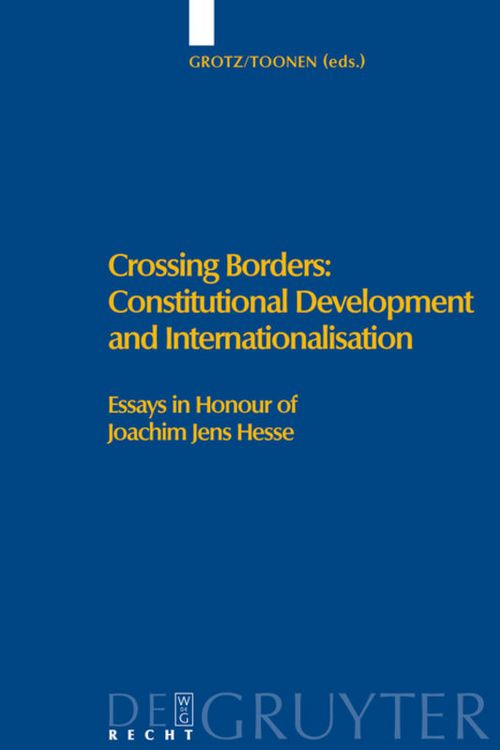 Produktbild: Crossing Borders: Constitutional Development and Internationalisation