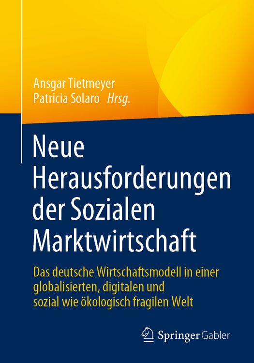 Produktbild: Neue Herausforderungen der Sozialen Marktwirtschaft