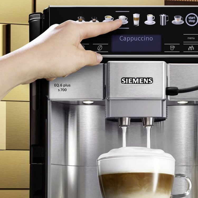 Produktbild: Siemens Hausger&auml;te EQ 6 plus S700 TE657M03DE Kaffeevollautomat Edelstahl