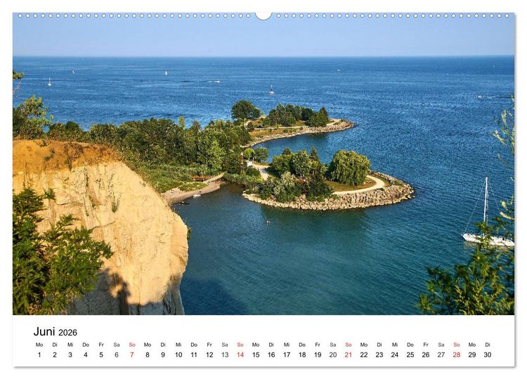 Produktbild: Ontario - Der S&uuml;den (hochwertiger Premium Wandkalender 2026 DIN A2 quer), Kunstdruck in Hochglanz