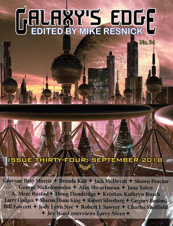 Produktbild: Galaxy's Edge Magazine: Issue 34, September 2018 (Galaxy's Edge, #32)