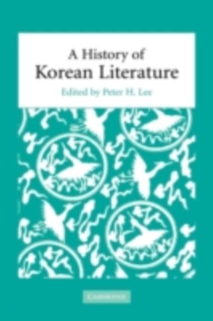 Produktbild: History of Korean Literature