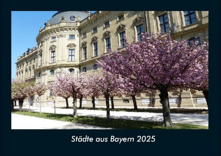 Produktbild: St&auml;dte aus Bayern 2025 Fotokalender DIN A4