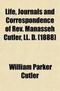 Produktbild: Life, Journals and Correspondence of REV. Manasseh Cutler, LL. D. (Volume 1)