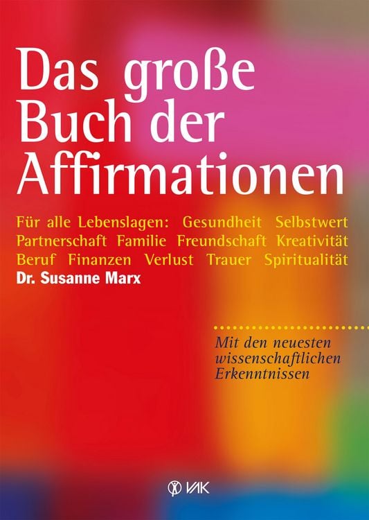 Produktbild: Das gro&szlig;e Buch der Affirmationen