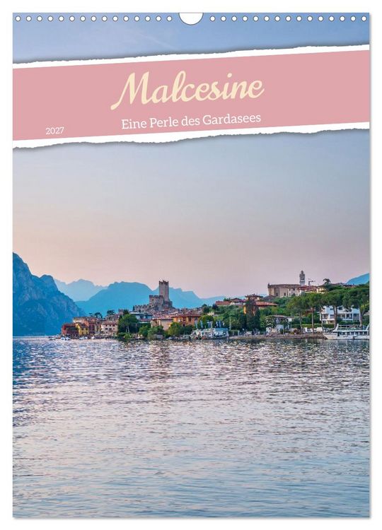 Produktbild: Malcesine - Eine Perle des Gardasees (Wandkalender 2027 DIN A3 hoch), CALVENDO Monatskalender