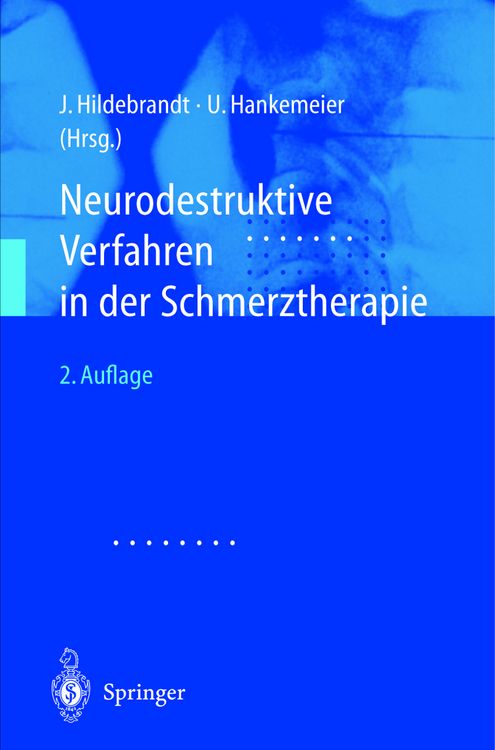 Produktbild: Neurodestruktive Verfahren in der Schmerztherapie