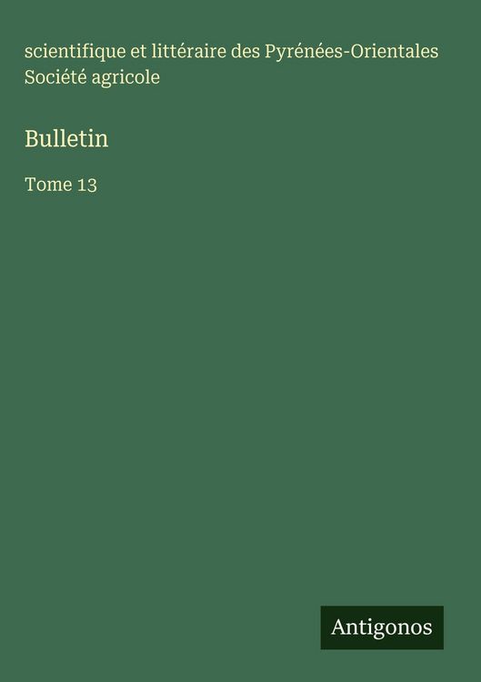 Produktbild: Bulletin