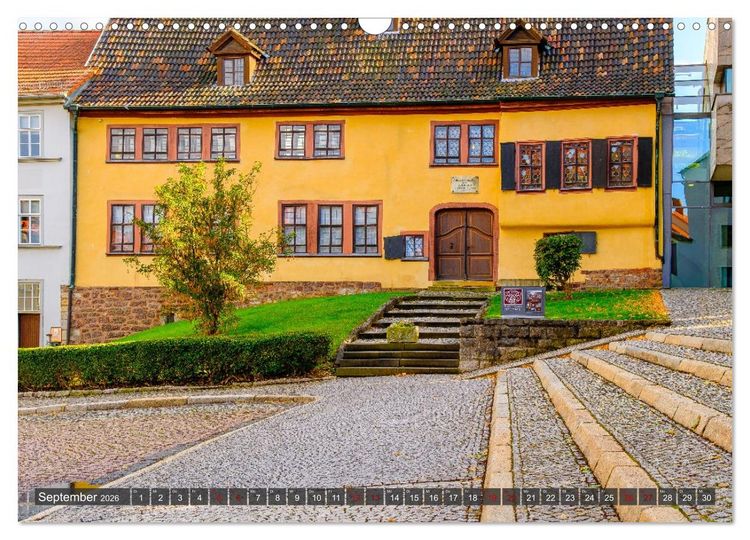 Produktbild: Ein Blick auf die Wartburgstadt Eisenach (Wandkalender 2026 DIN A3 quer), CALVENDO Monatskalender