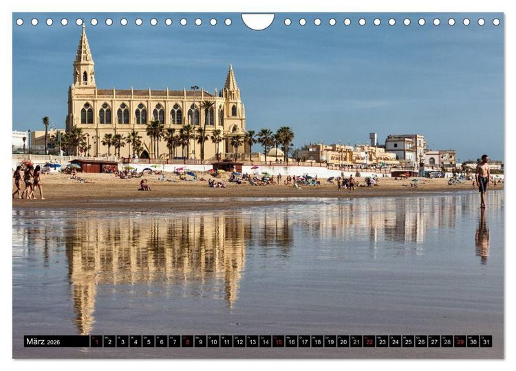 Produktbild: Farbenpr&auml;chtiges Andalusien (Wandkalender 2026 DIN A4 quer), CALVENDO Monatskalender