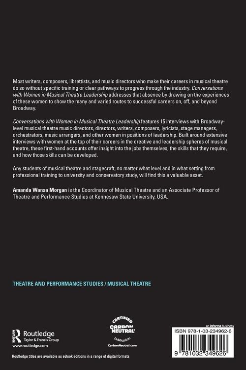 Produktbild: Conversations with Women in Musical Theatre Leadership