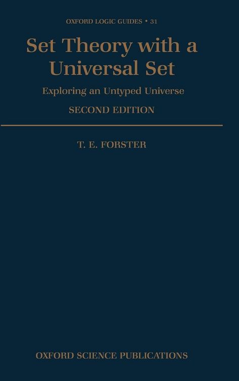 Produktbild: Set Theory with a Universal Set