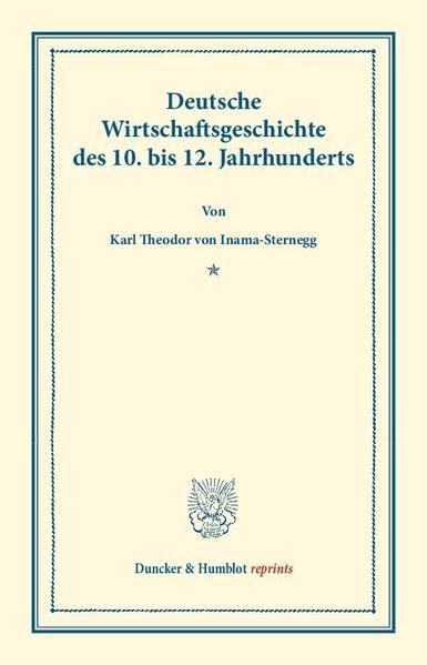 Produktbild: Deutsche Wirtschaftsgeschichte.