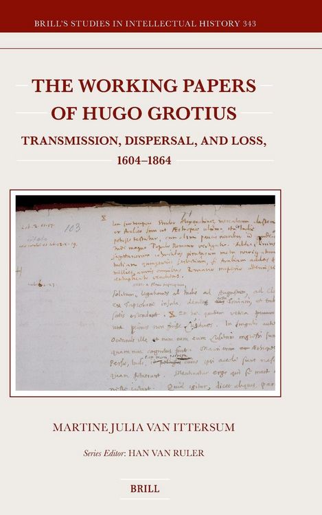 Produktbild: The Working Papers of Hugo Grotius