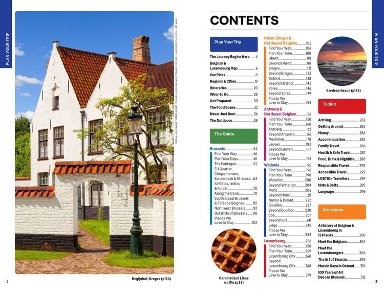 Produktbild: Lonely Planet Belgium & Luxembourg