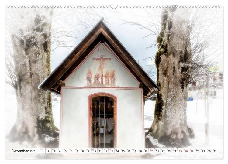 Produktbild: WINTERZAUBER Reit im Winkl und Umgebung (Wandkalender 2026 DIN A2 quer), CALVENDO Monatskalender