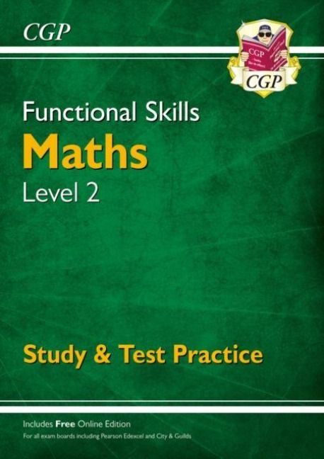 Produktbild: Functional Skills Maths Level 2 - Study & Test Practice