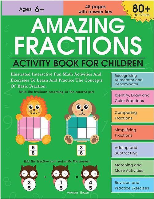Produktbild: Amazing Fractions Activity Book