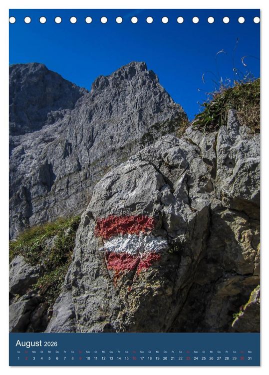 Produktbild: Karwendel - Hinterriss-Eng (Tischkalender 2026 DIN A5 hoch), CALVENDO Monatskalender