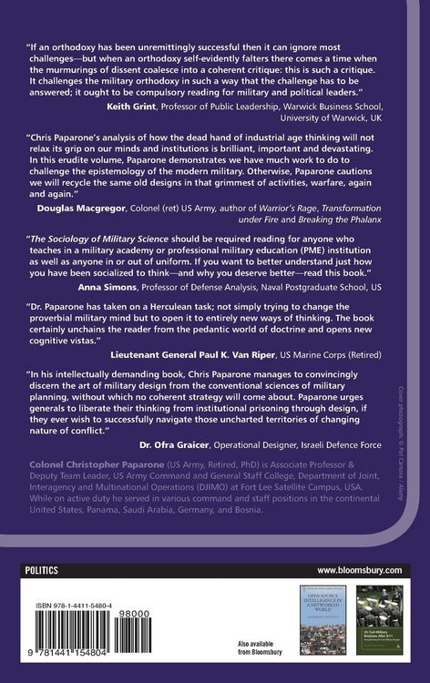 Produktbild: The Sociology of Military Science
