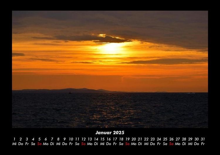 Produktbild: Kroatien 2025 Fotokalender DIN A3