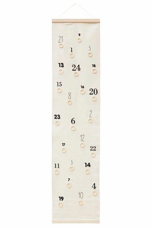 Produktbild: Stickpackung Vorgezeichnet, Adventskalender Zahlen