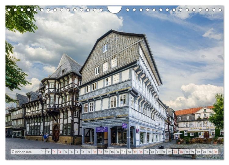 Produktbild: Goslar Impressionen (Wandkalender 2026 DIN A4 quer), CALVENDO Monatskalender