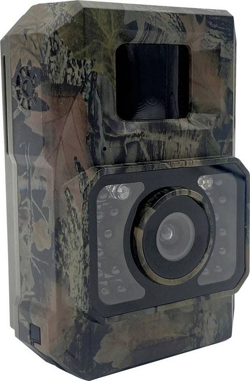Produktbild: Berger & Schr&ouml;ter Mini 48 MP Wildkamera 48 Megapixel inkl. Solarladeger&auml;t mit Li-Ion-Akku Camouflage Braun, Schwarz