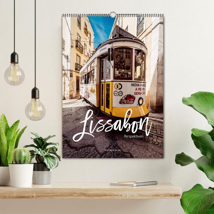 Produktbild: Lissabon Perspektiven (Wandkalender 2026 DIN A2 hoch), CALVENDO Monatskalender