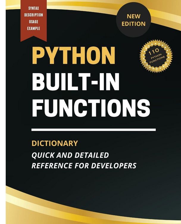 Produktbild: Python Built-In Functions Dictionary