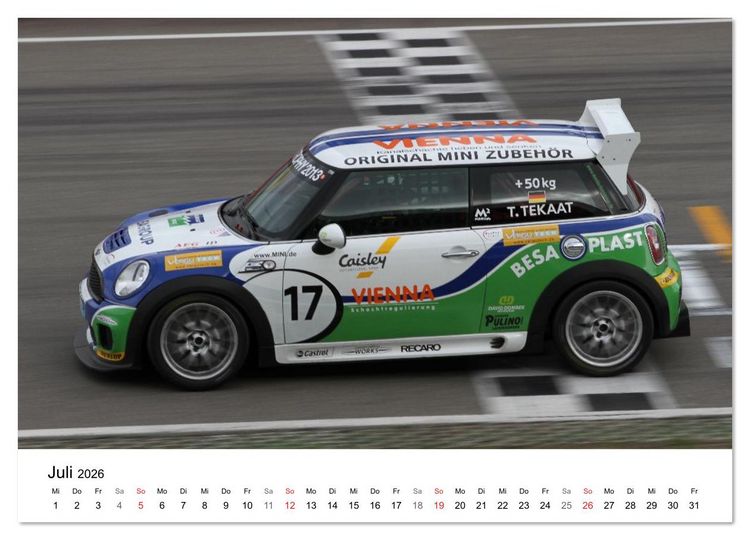 Produktbild: John Cooper Motorsport (hochwertiger Premium Wandkalender 2026 DIN A2 quer), Kunstdruck in Hochglanz