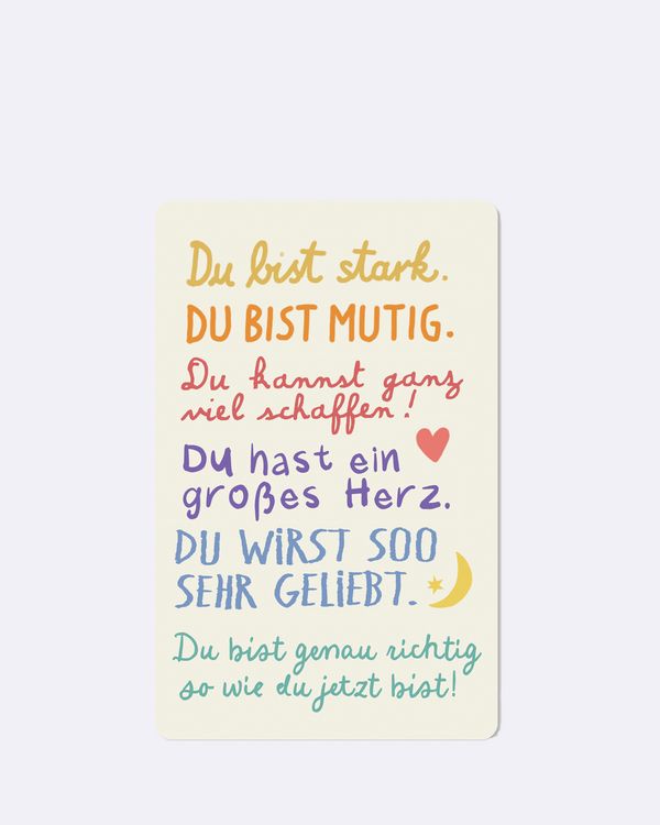Produktbild: Lunacard Postkarte *Du bist