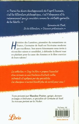 Produktbild: Osez (re)lire Sta&euml;l : 25 extraits pour penser le monde moderne