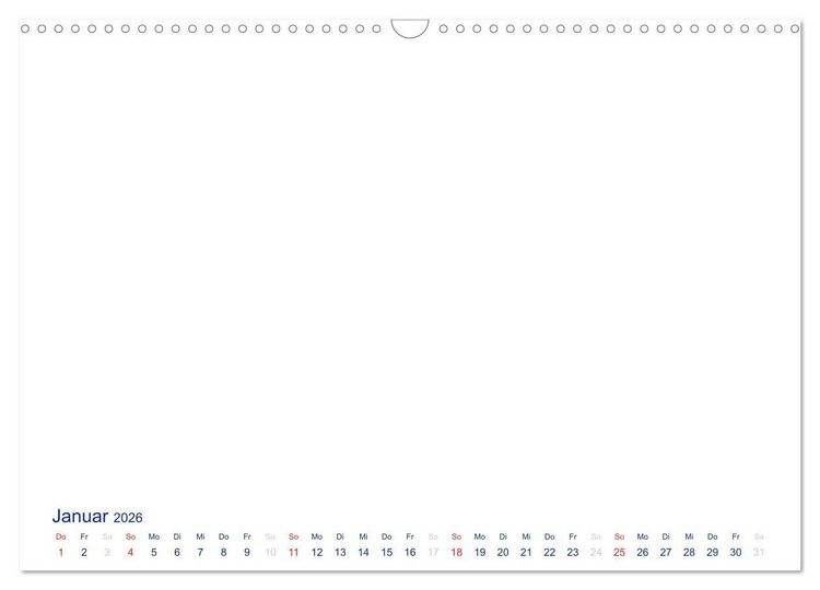 Produktbild: Farbiger Bastelkalender (Wandkalender 2026 DIN A3 quer), CALVENDO Monatskalender
