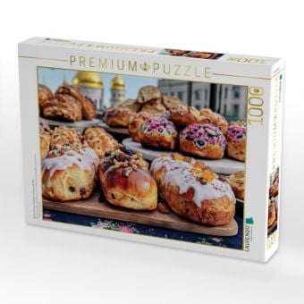 Produktbild: CALVENDO Puzzle B&auml;cker formen Tradition mit ihren H&auml;nden | 1000 Teile Lege-Gr&ouml;&szlig;e 64x48cm Foto-Puzzle f&uuml;r gl&uuml;ckliche Stunden