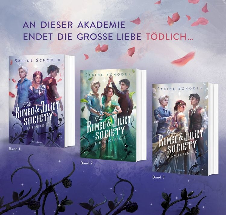 Produktbild: The Romeo & Juliet Society, Band 1 - Rosenfluch
