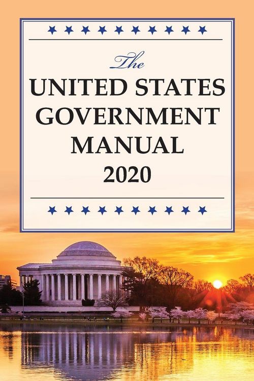 Produktbild: United States Government Manual 2020