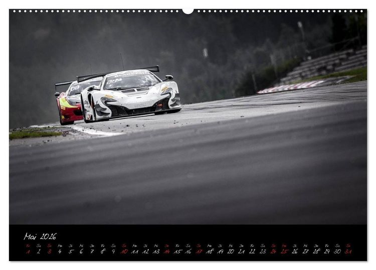 Produktbild: EMOTIONS ON THE GRID - Blancpain Endurance Series N&uuml;rburgring (Wandkalender 2026 DIN A2 quer), CALVENDO Monatskalender