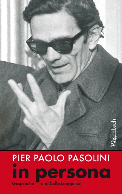 Produktbild: Pier Paolo Pasolini in persona