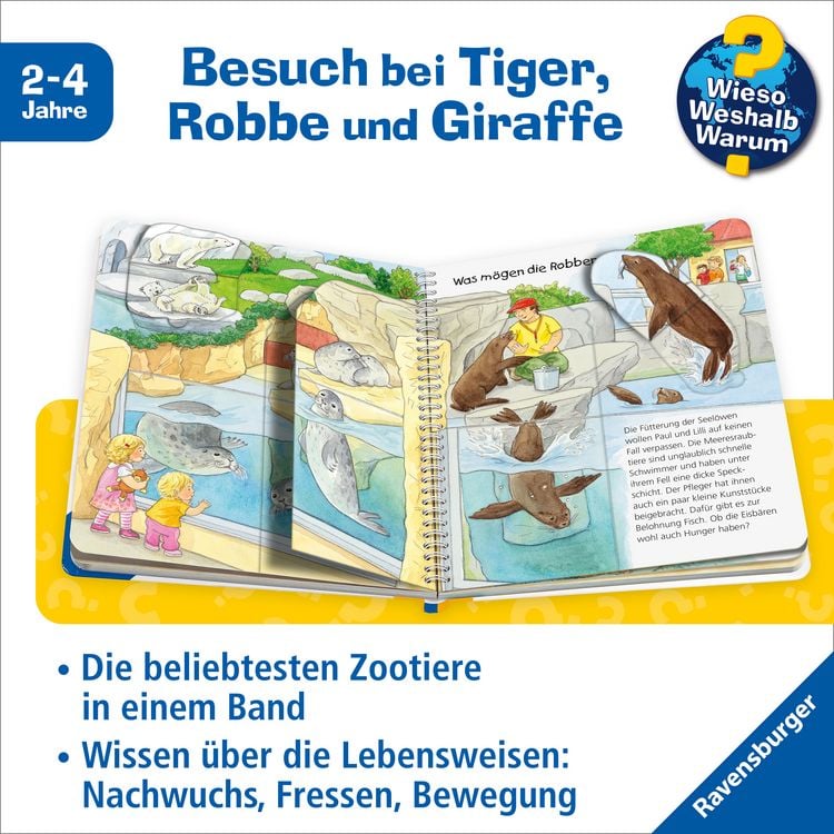 Produktbild: Wieso? Weshalb? Warum? junior (2-4 J.), Band 30 - Wir gehen in den Zoo