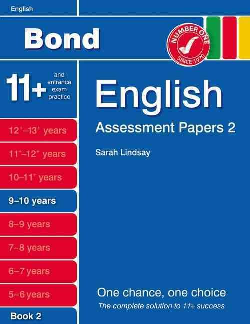 Produktbild: Bond, J: Bond Assessment Papers English 9-10 Yrs Book 2