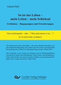 Produktbild: So ist das Leben &ndash; mein Leben &ndash; mein Schicksal