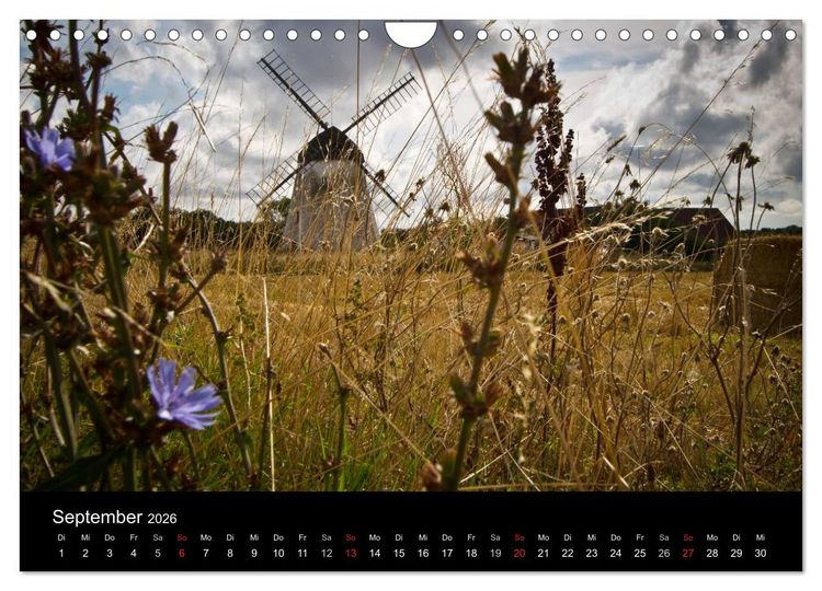 Produktbild: D&auml;nemarks Bornholm 2026 (Wandkalender 2026 DIN A4 quer), CALVENDO Monatskalender
