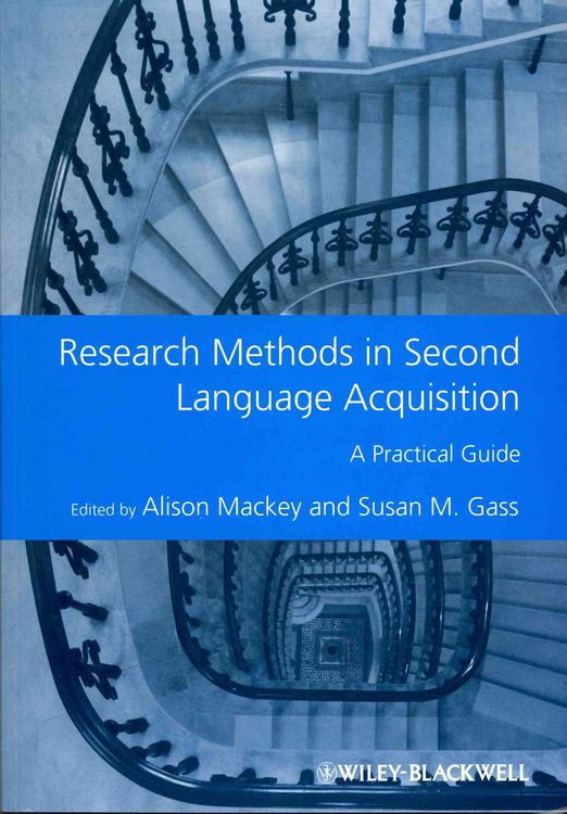 Produktbild: Research Methods in Second Language Acquisition