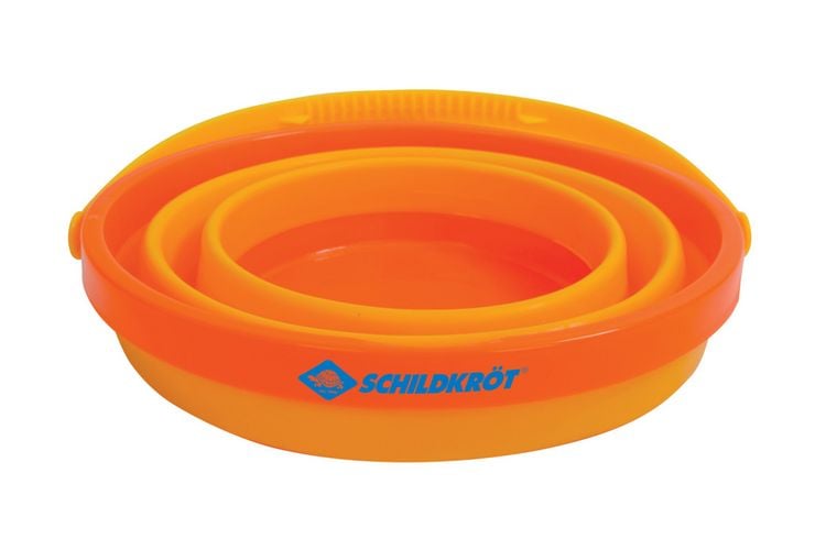 Produktbild: Donic Schildkr&ouml;t Eimer faltbar Silikon orange 16cm